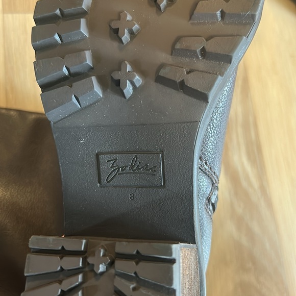 NEW Zodiac Womens Georgia brown Riding Knee-High Boots SIZE 8 - Picture 3 of 6